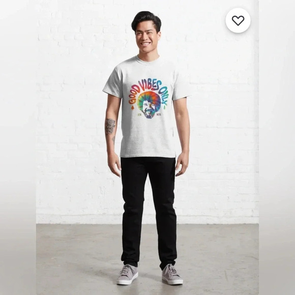 Bob Ross Good Vibes Only Multicolor Graphic Classic T-Shirt
Pop Culture - Picture 3 of 10